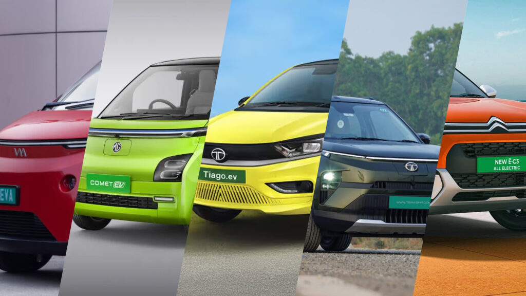Best Electric Cars Under 10 Lakhs