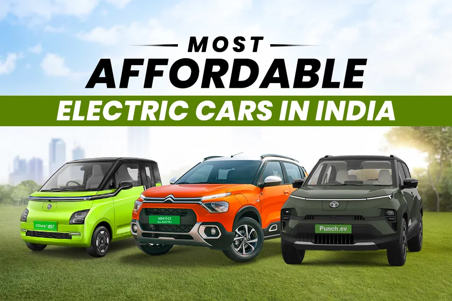 Best Electric Cars Under 15 Lakhs in India