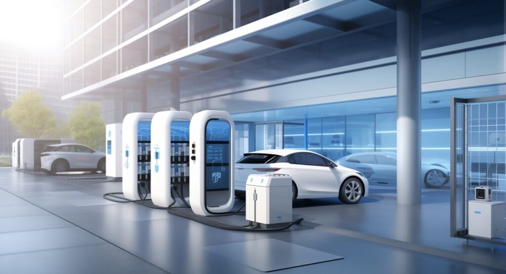 electric car charging stations in India