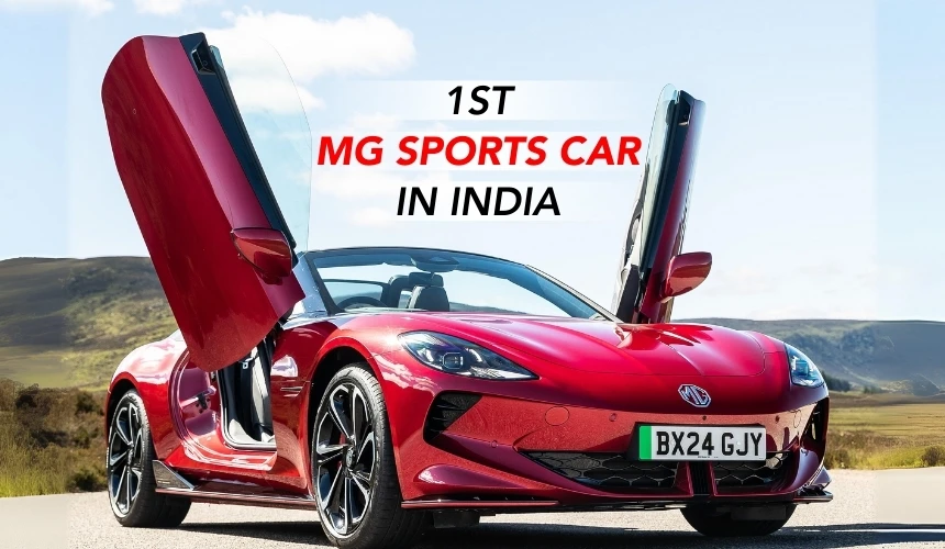 MG Cyberster India Launch