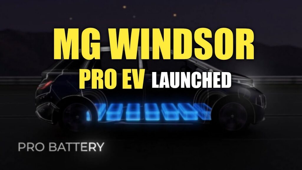 MG Windsor Pro EV features