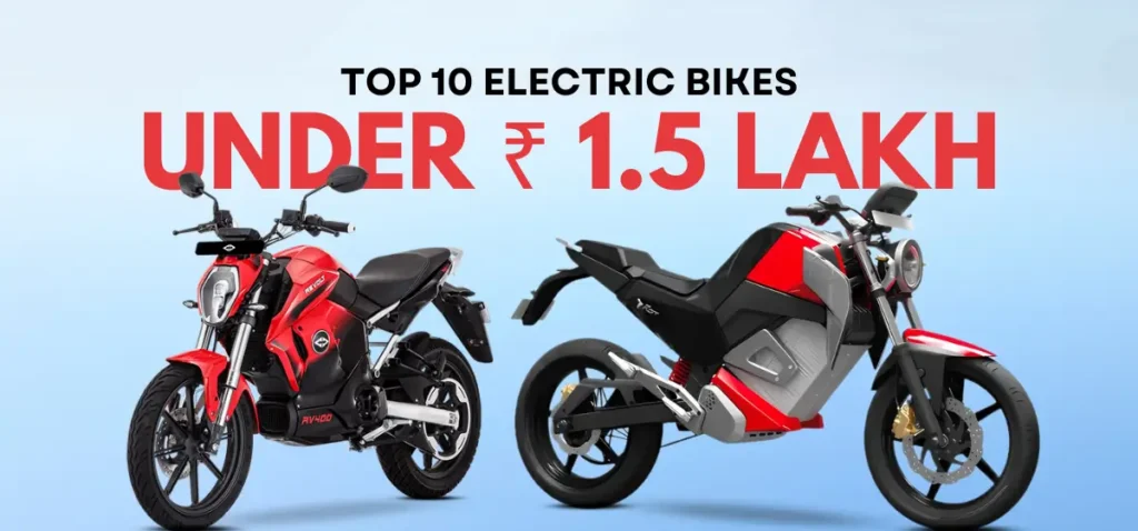 Top 5 Electric Bikes in India 2025